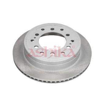 Jeu de 2 disques de frein arrière ASHIKA 61-02-209C pour CHRYSLER GRAND VOYAGER 3.0 TD - 125cv