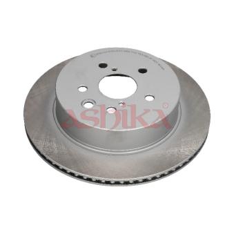 Jeu de 2 disques de frein arrière ASHIKA OEM 4243130290