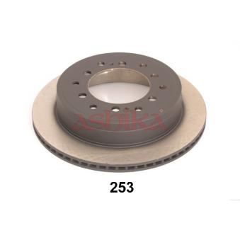 Jeu de 2 disques de frein arrière ASHIKA OEM 4243160270