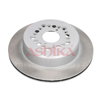 Jeu de 2 disques de frein arrière ASHIKA 61-02-259C pour LEXUS LS 400 - 245cv