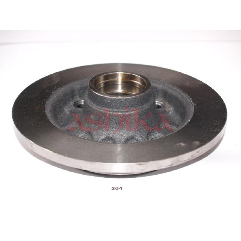 Jeu de 2 disques de frein arrière ASHIKA 61-03-304 - Visuel 1