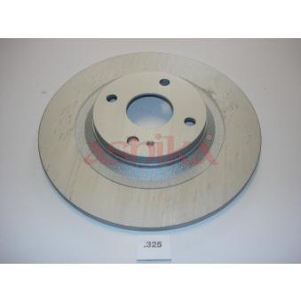 Jeu de 2 disques de frein arrière ASHIKA OEM n06y26251a