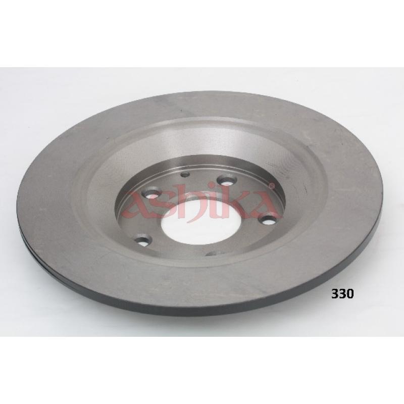 Jeu de 2 disques de frein arrière ASHIKA 61-03-330 - Visuel 1