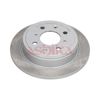 Jeu de 2 disques de frein arrière ASHIKA 61-04-402C