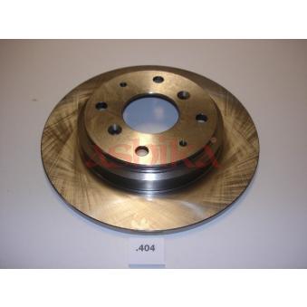 Jeu de 2 disques de frein arrière ASHIKA 61-04-404