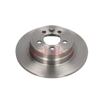 Jeu de 2 disques de frein arrière ASHIKA OEM SDB000870