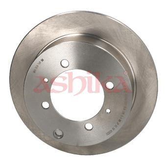 Jeu de 2 disques de frein arrière ASHIKA 61-05-510