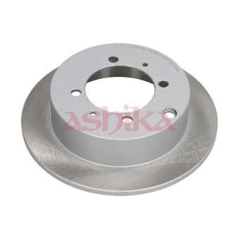 Jeu de 2 disques de frein arrière ASHIKA 61-05-510C