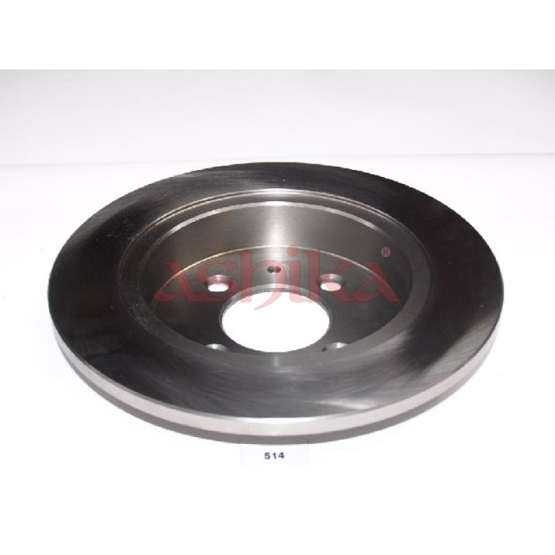Jeu de 2 disques de frein arrière ASHIKA 61-05-514 - Visuel 1