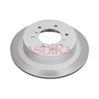 Jeu de 2 disques de frein arrière ASHIKA [61-05-516C]