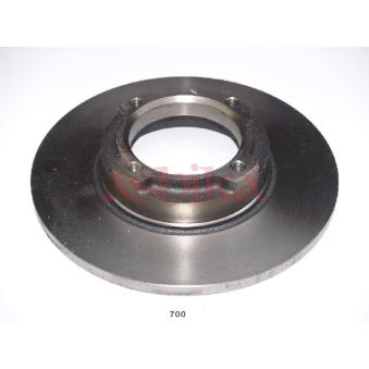 Jeu de 2 disques de frein arrière ASHIKA OEM 25431GA210