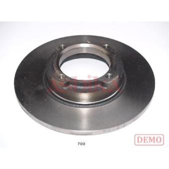 Jeu de 2 disques de frein arrière ASHIKA OEM 25431GA210