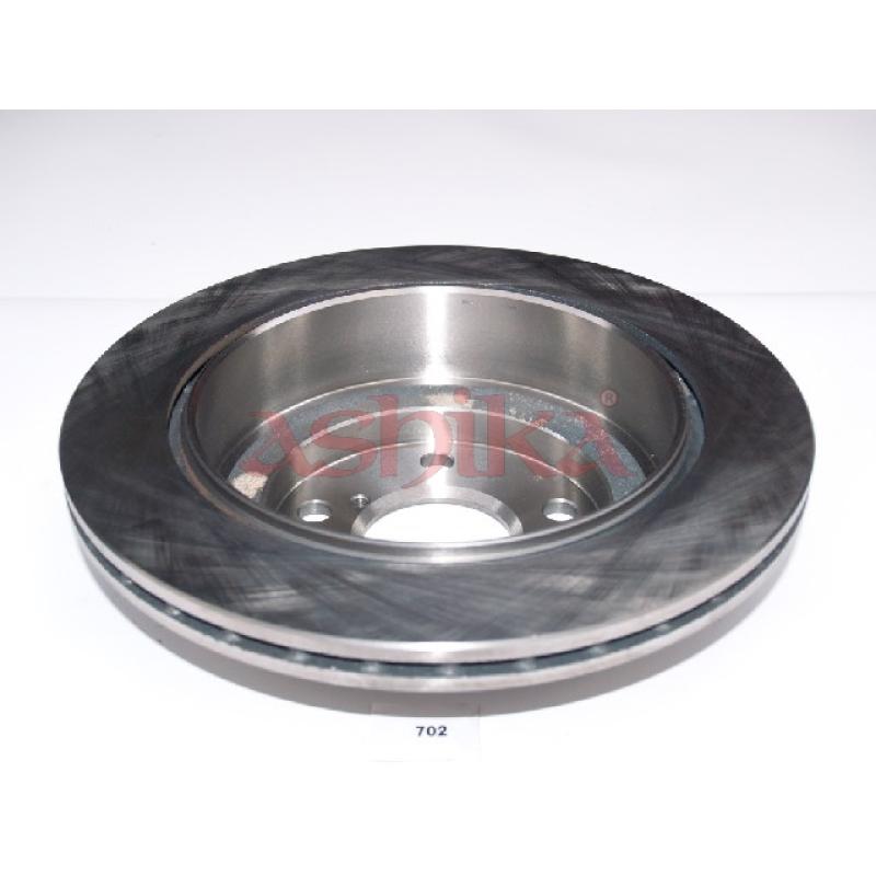 Jeu de 2 disques de frein arrière ASHIKA 61-07-702 - Visuel 1