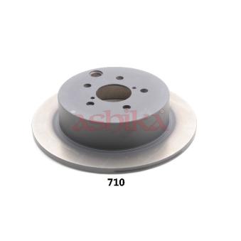 Jeu de 2 disques de frein arrière ASHIKA OEM 26700FJ000