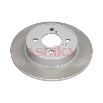 Jeu de 2 disques de frein arrière ASHIKA [61-08-801C]