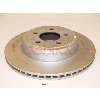 Jeu de 2 disques de frein arrière ASHIKA OEM 4779209AC