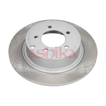 Jeu de 2 disques de frein arrière ASHIKA 61-09-904C pour FORD TRANSIT 2.4 - 170cv