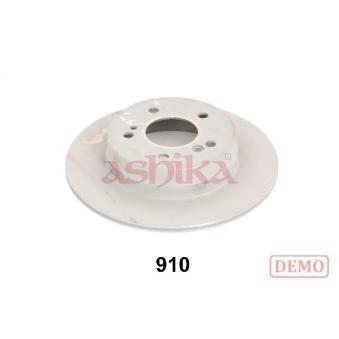 Jeu de 2 disques de frein arrière ASHIKA 61-09-910C