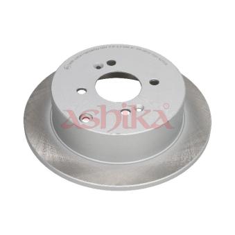 Jeu de 2 disques de frein arrière ASHIKA 61-0H-001C pour HYUNDAI ACCENT 1.4 GL - 97cv
