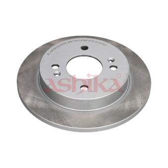 Jeu de 2 disques de frein arrière ASHIKA 61-0K-002C pour FIAT GRANDE PUNTO 1.1 CRDi - 75cv