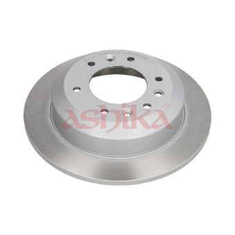 Jeu de 2 disques de frein arrière ASHIKA 61-0K-K11C