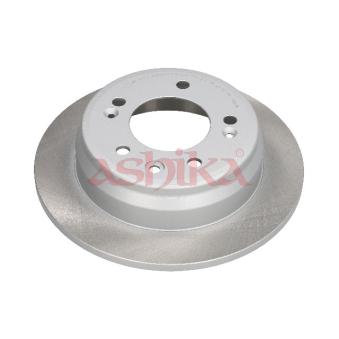 Jeu de 2 disques de frein arrière ASHIKA 61-0K-K14C pour CHEVROLET SILVERADO 2500 1.4 - 105cv
