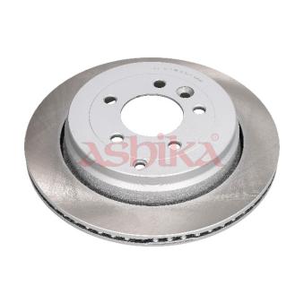Jeu de 2 disques de frein arrière ASHIKA 61-0L-L00C pour LAND ROVER DISCOVERY 4.4 4x4 - 299cv