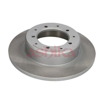 Jeu de 2 disques de frein arrière ASHIKA OEM FRC8748