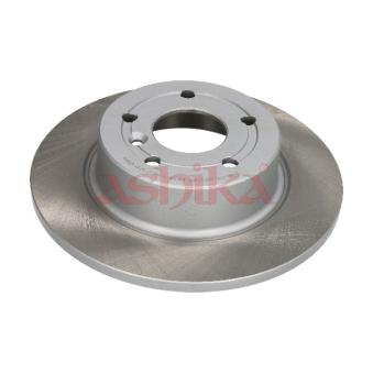 Jeu de 2 disques de frein arrière ASHIKA 61-0L-L07C
