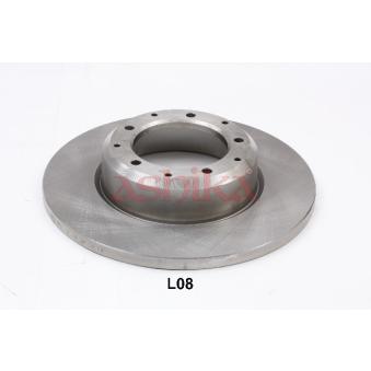 Jeu de 2 disques de frein arrière ASHIKA OEM SDB000330