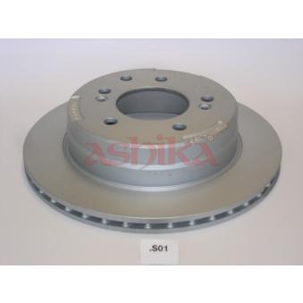 Jeu de 2 disques de frein arrière ASHIKA OEM 4840109100