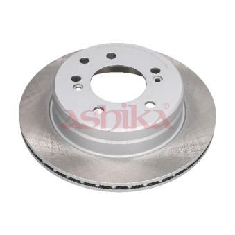 Jeu de 2 disques de frein arrière ASHIKA OEM 4840109100