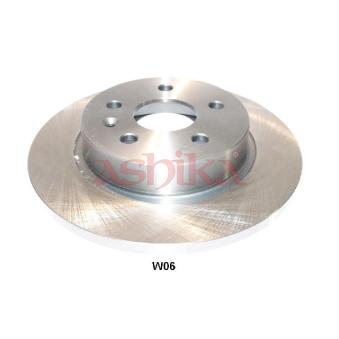 Jeu de 2 disques de frein arrière ASHIKA OEM 13502136