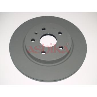 Jeu de 2 disques de frein arrière ASHIKA OEM 13501314