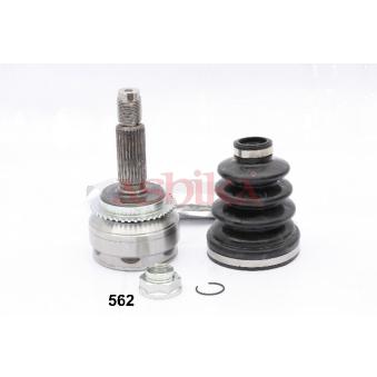 Embout de cardan avant (kit de réparation) ASHIKA 62-05-562 pour MITSUBISHI LANCER 1.6 - 98cv