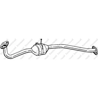 Catalyseur BOSAL OEM 1419060E11