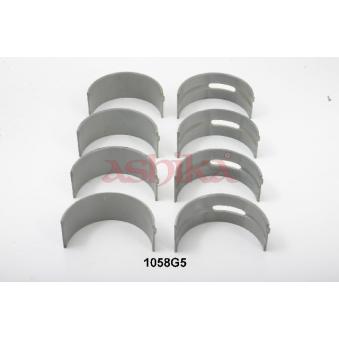 Kit de coussinet de vilebrequin ASHIKA 86-1058G5 Kit de coussinet de vilebrequin ASHIKA 86-1058G5