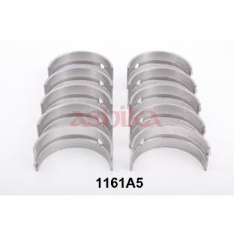 Kit de coussinet de vilebrequin ASHIKA 86-1161A5