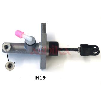 Cylindre émetteur, embrayage ASHIKA 95-0H-H19