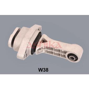 Support moteur arrière gauche ASHIKA GOM-W38 pour CHEVROLET KALOS 1.2 - 72cv