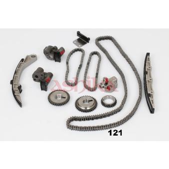 Kit de distribution par chaîne ASHIKA KCK121 pour SUZUKI IGNIS 35 - 280cv