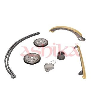 Kit de distribution par chaîne ASHIKA KCK811 pour OPEL AGILA 1.2 GPL - 86cv