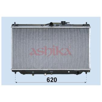 Radiateur, refroidissement du moteur ASHIKA RDA012037