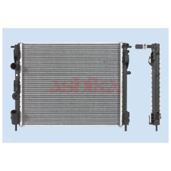 Radiateur, refroidissement du moteur ASHIKA RDA093072