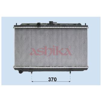 Radiateur, refroidissement du moteur ASHIKA RDA213058