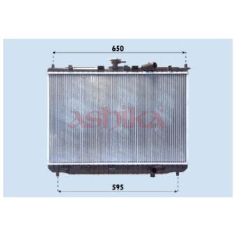 Radiateur, refroidissement du moteur ASHIKA OEM 0K2KB15200A