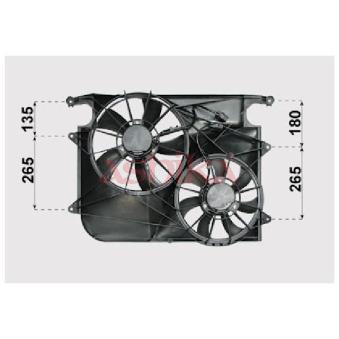 Ventilateur, refroidissement du moteur ASHIKA VNT312011