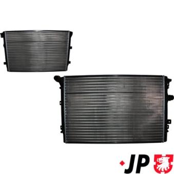 Radiateur, refroidissement du moteur JP GROUP OEM 5N0121253M