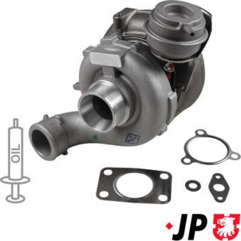 Turbocompresseur, suralimentation JP GROUP OEM 059145701FX