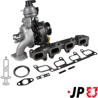 Turbocompresseur, suralimentation JP GROUP OEM 03L253014A